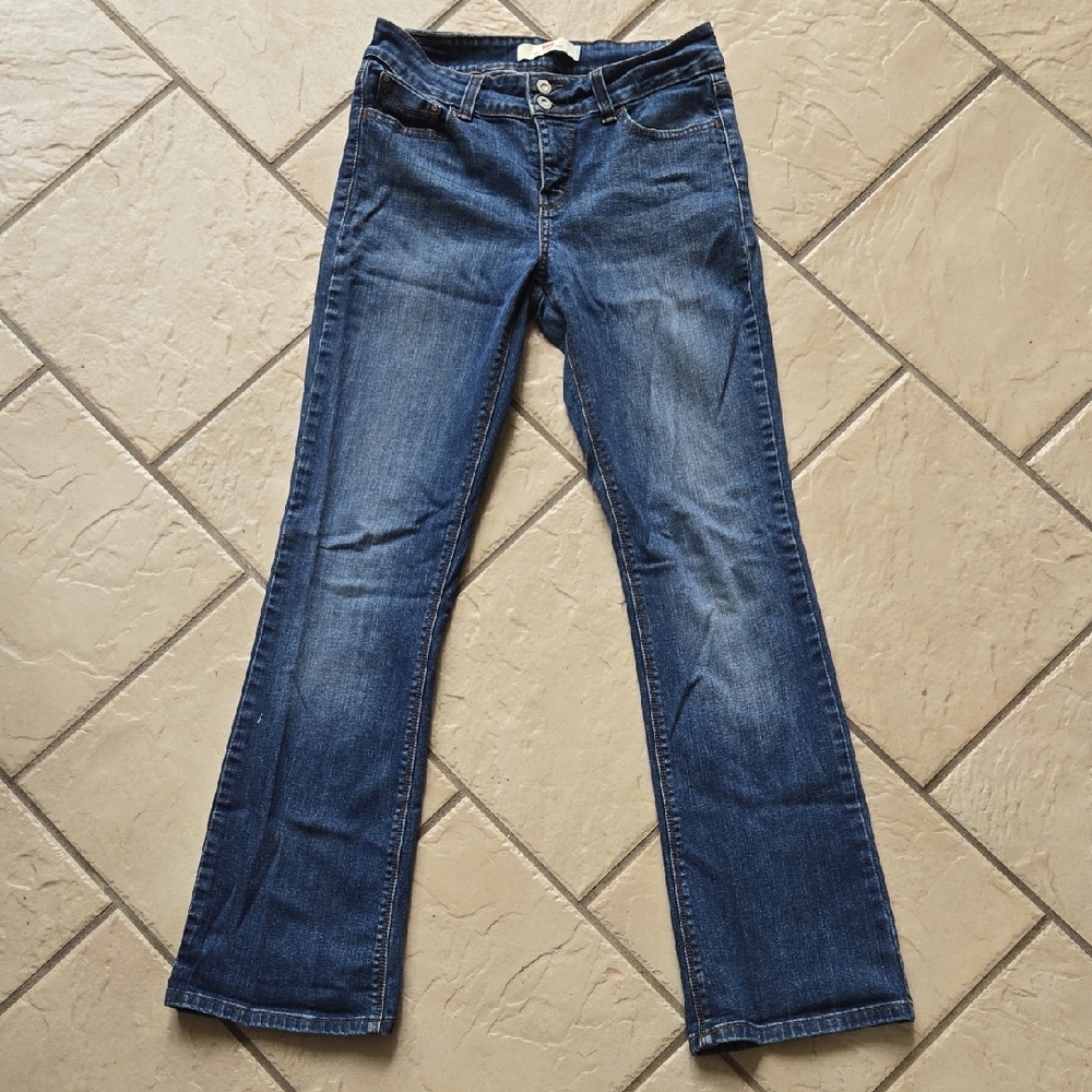 Levi's Classic Indigo Boot Cut Jeans